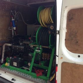 Back of Truck, Drain Cleaning in Worsley, Manchester