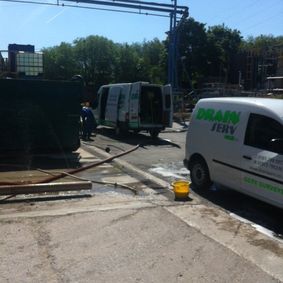 Truck, Drain Cleaning in Worsley, Manchester