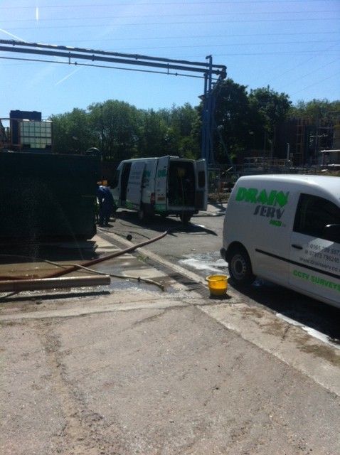 Truck, Drain Cleaning in Worsley, Manchester